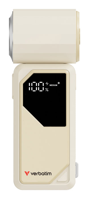EAN 23942323419 - Verbatim Cool 'n' Go AirJet Plata, Blanco Ventilador de mano imagen 5