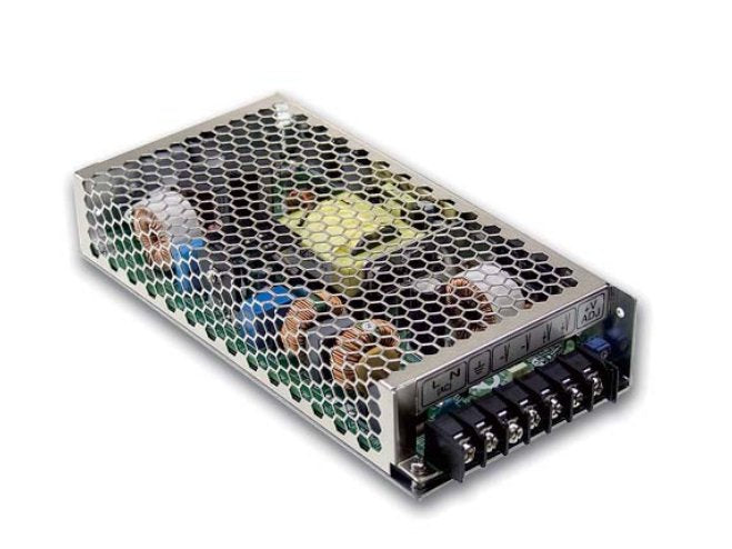 EAN 4711287436494 - MEAN WELL HRP-200-15 unidad de fuente de alimentación 201 W 1U Metálico imagen 1