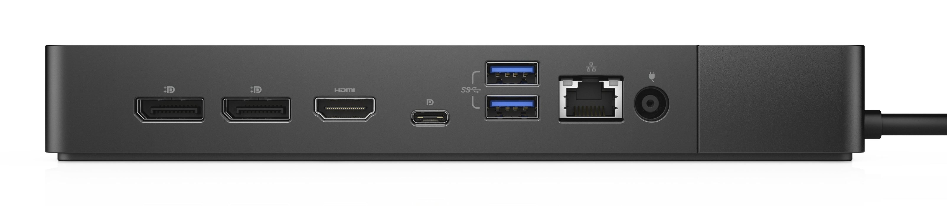 EAN 5704174523529 - DELL WD19S-130W Alámbrico USB 3.2 Gen 2 (3.1 Gen 2) Type-C Negro imagen 5