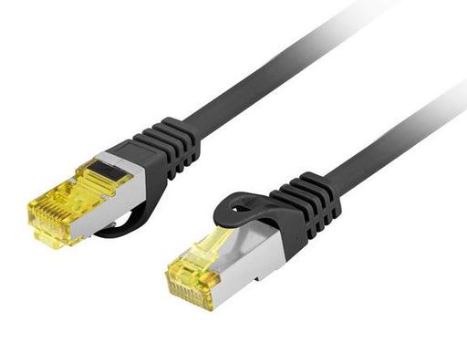 EAN 5901969436976 - Lanberg PCF6A-10CU cable de red Negro 0,5 m Cat6a S/FTP (S-STP) imagen 1