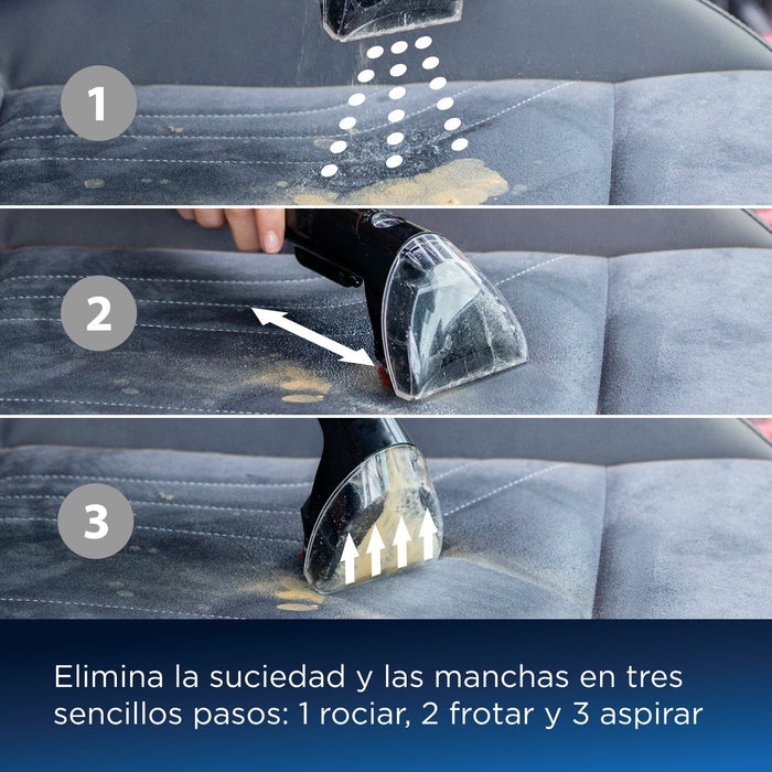 EAN 11120272314 - Bissell SpotClean Pet Plus máquina de limpieza de alfombras Seca y húmeda Negro, Transparente imagen 7