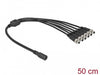 EAN 4043619865918 - DeLOCK 86591 cable divisor y combinador Divisor de señal para cable coaxial Negro imagen 1