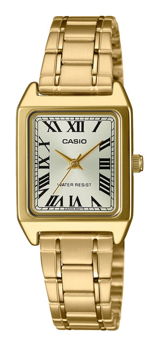 EAN 4549526253263 - Casio LTP-V007G-9BUDF Reloj de pulsera Femenino Oro, Blanco Oro imagen 1