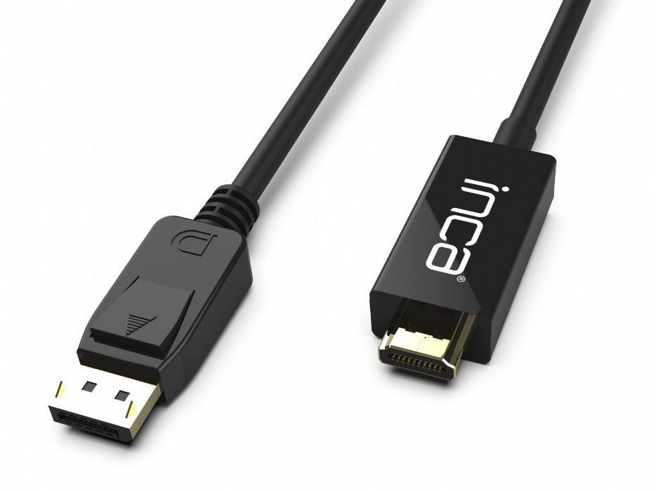 EAN 8697980470026 - Inca IDPH-18T adaptador de cable de vídeo 1,8 m DisplayPort HDMI tipo A (Estándar) Negro imagen 9