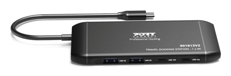 EAN 3567042031692 - Port Designs PORT Connect 901913V2 hub de interfaz USB Tipo C 10000 Mbit/s Negro imagen 5