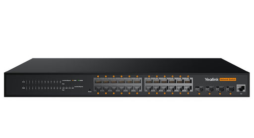 EAN 6938818322226 - Yealink RCH240 Gestionado L2+ Gigabit Ethernet (10/100/1000) Energía sobre Ethernet (PoE) Negro imagen 1