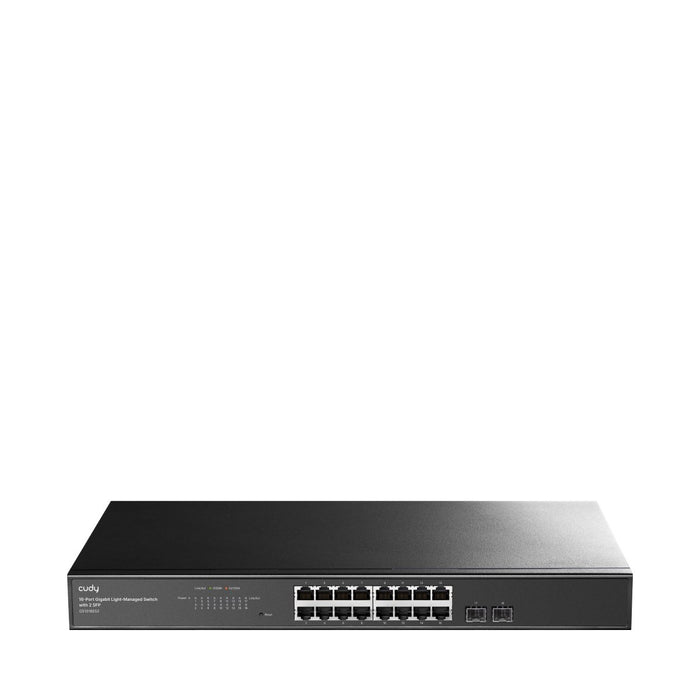 EAN 6971690795221 - Cudy 16-Port Gigabit Cloud Easy-Managed Switch with 2 SFP, GS1016ES2 1.0 Gestionado L2 Gigabit Ethernet ( imagen 1