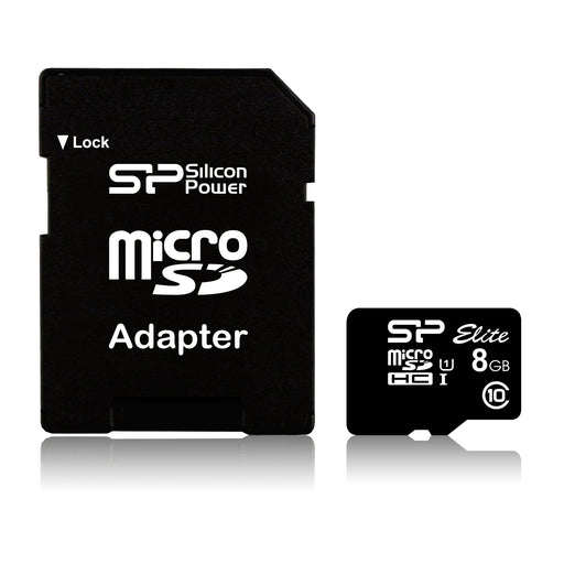 EAN 4712702628135 - Silicon Power Elite 8GB microSDHC UHS-I Clase 10 imagen 1
