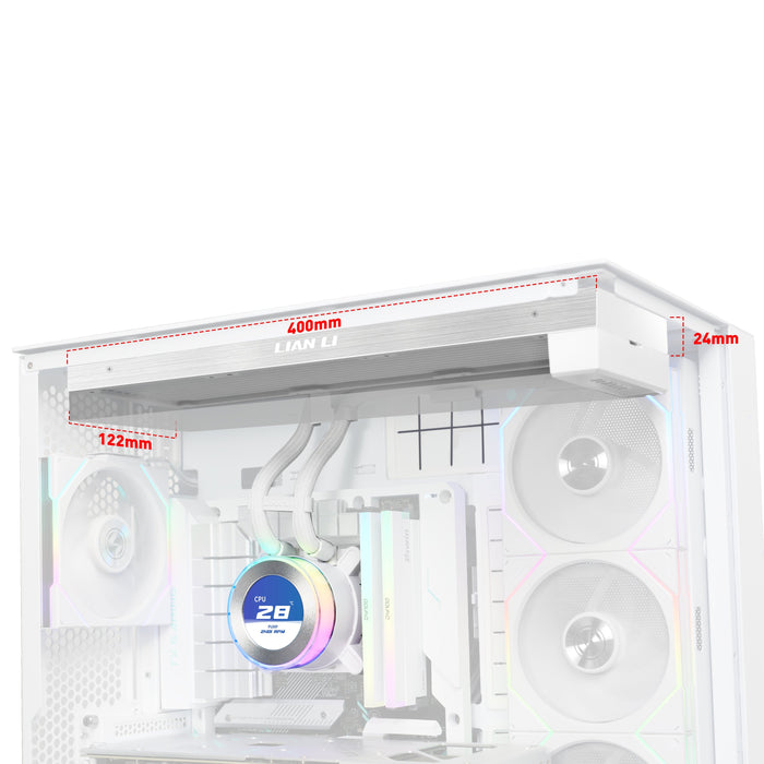 EAN 4718466018045 - Lian Li GA II Hydroshift II LCD-C 360N Procesador Sistema de refrigeración líquida todo en uno Blanco imagen 3