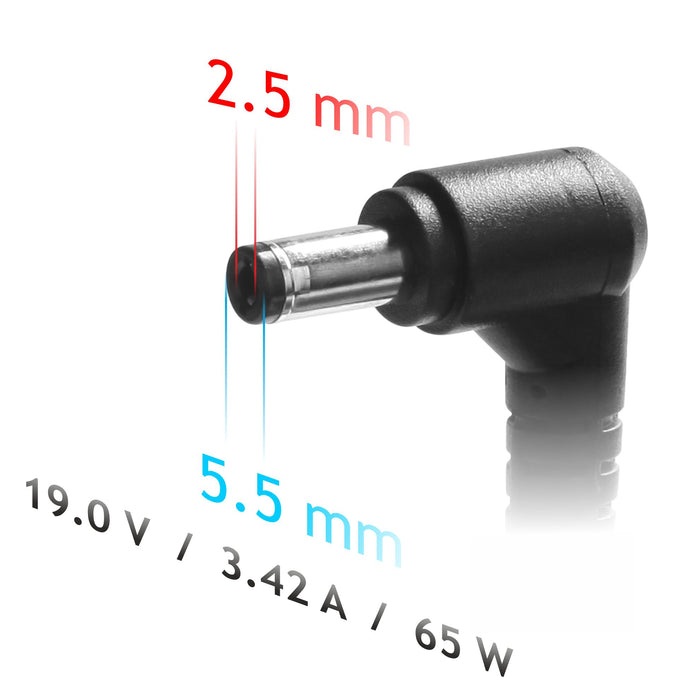 EAN 5901720130204 - Akyga AK-ND-01 adaptador e inversor de corriente Interior 65 W Negro imagen 3