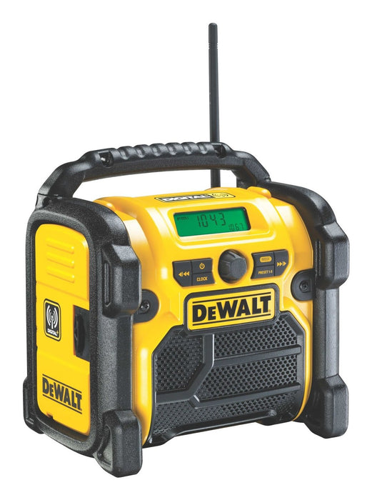 EAN 5035048459256 - DeWALT DCR020-QW radio Portátil Digital Negro, Amarillo imagen 2