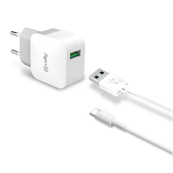 EAN 8021735723882 - Celly TCUSBTYPEC cargador de dispositivo móvil Universal Blanco USB Interior imagen 1