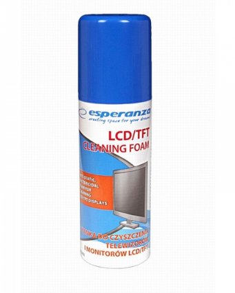EAN 5905784766751 - Esperanza ES101 kit de limpieza para computadora LCD/TFT/Plasma Espuma para limpieza de equipos 100 ml imagen 1