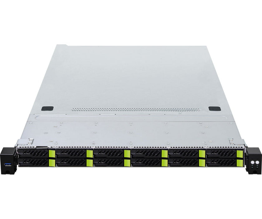 EAN 4711430520025 - Asrock 1U12E-GENOA/2L2T servidor barebone AMD SoC LGA 6096 Bastidor (1U) Gris imagen 4