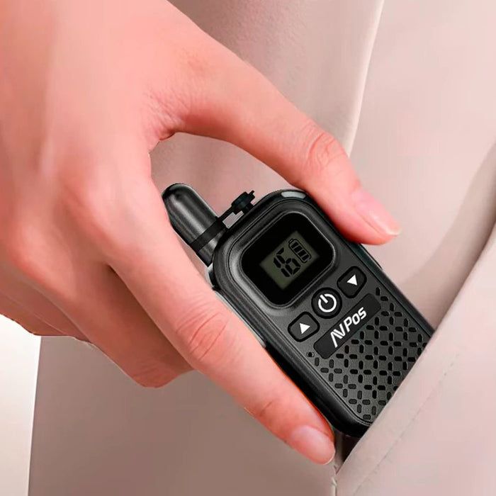 EAN 0619091266662 - AVPos AVP-COMM-X25 two-way radios 16 canales 446 MHz imagen 10