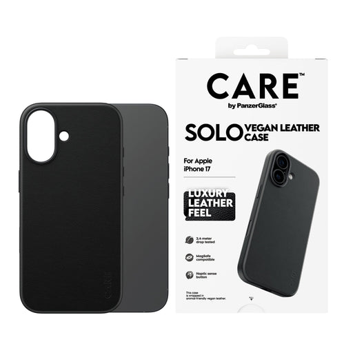 EAN 5715685037733 - PanzerGlass CARE™ by ® Solo Case Black iPhone 17 funda para teléfono móvil Negro imagen 2