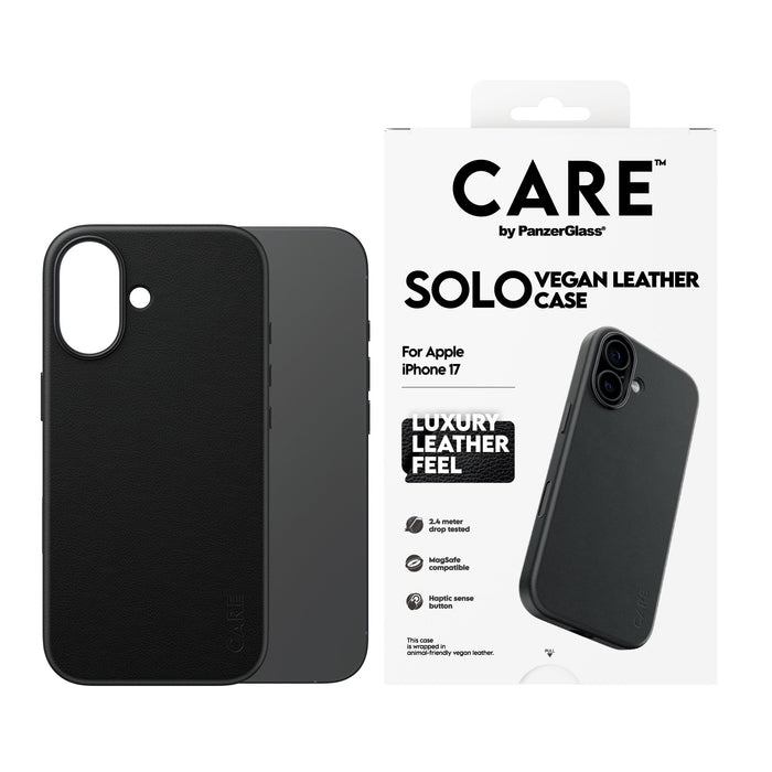 EAN 5715685037733 - PanzerGlass CARE™ by ® Solo Case Black iPhone 17 funda para teléfono móvil Negro imagen 2