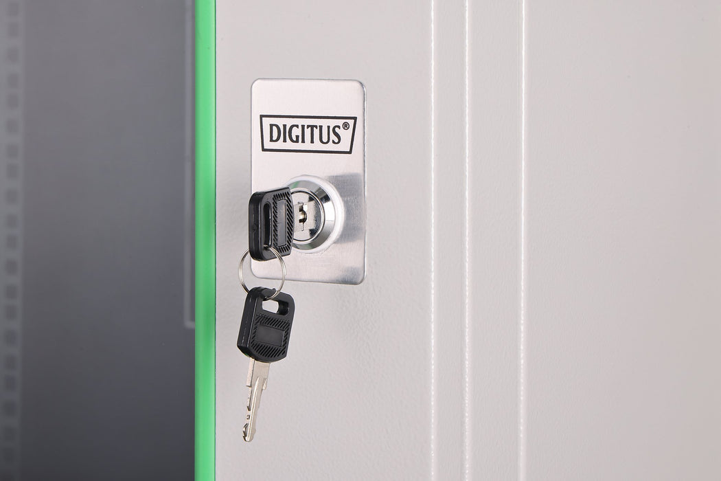 EAN 4016032221753 - Digitus DN-19 12U-6/6-EC armario rack Bastidor de pared Gris imagen 9