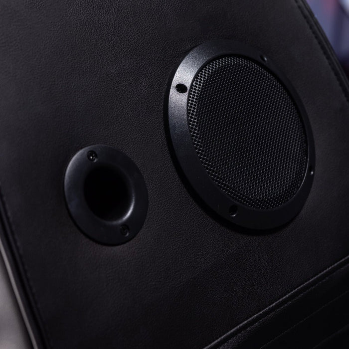 EAN 94338230390 - X Rocker Fury 2.1 RGB Silla gaming Asiento acolchado Negro, Blanco imagen 6