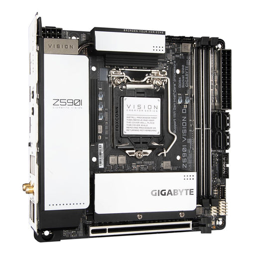 EAN 4719331815486 - GIGABYTE Z590I VISION D placa base Intel Z590 LGA 1200 (Socket H5) mini ITX imagen 2