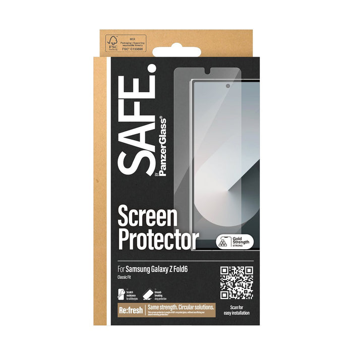EAN 5715685002083 - PanzerGlass SAFE. by ® Screen Protector Samsung Galaxy Z Fold6 | Classic Fit Protector de pantalla 1 piez imagen 3