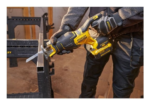 EAN 5035048840160 - Stanley SFMCS311B-XJ sierra recíproca 3200 spm Negro, Amarillo imagen 5