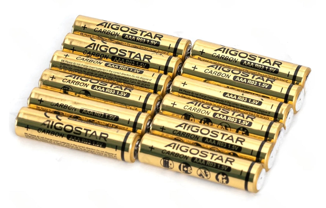 EAN 8433325359867 - Aigostar 8433325359867 pila doméstica Batería de un solo uso AAA Zinc-carbono imagen 1