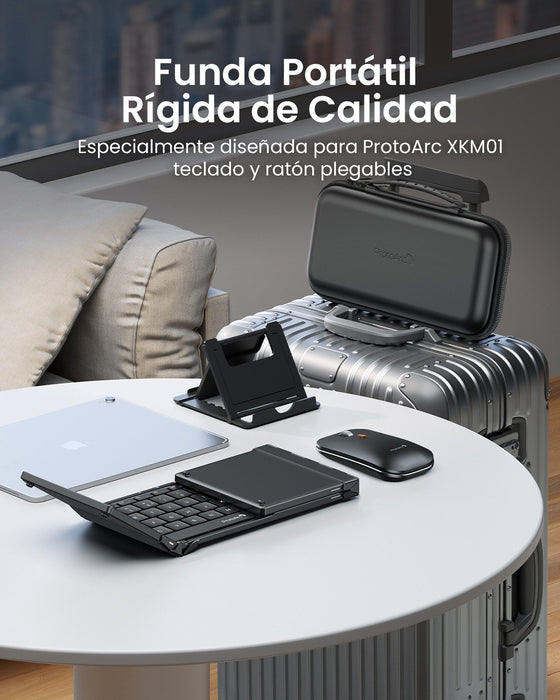 EAN 6931446902358 - ProtoArc XKM01 teclado para móvil QWERTY Español USB + Bluetooth Negro imagen 5