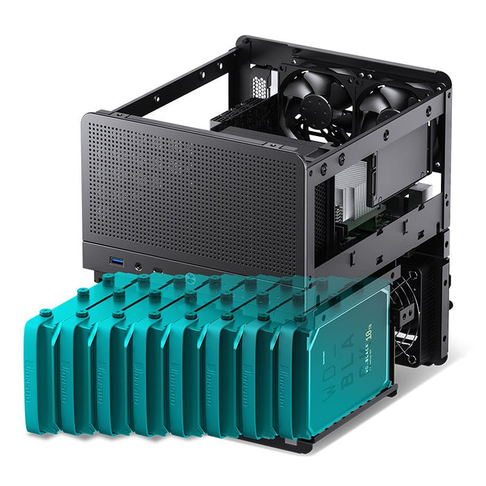 EAN 6970620553184 - Jonsbo N3 carcasa de ordenador Mini Tower Negro imagen 17