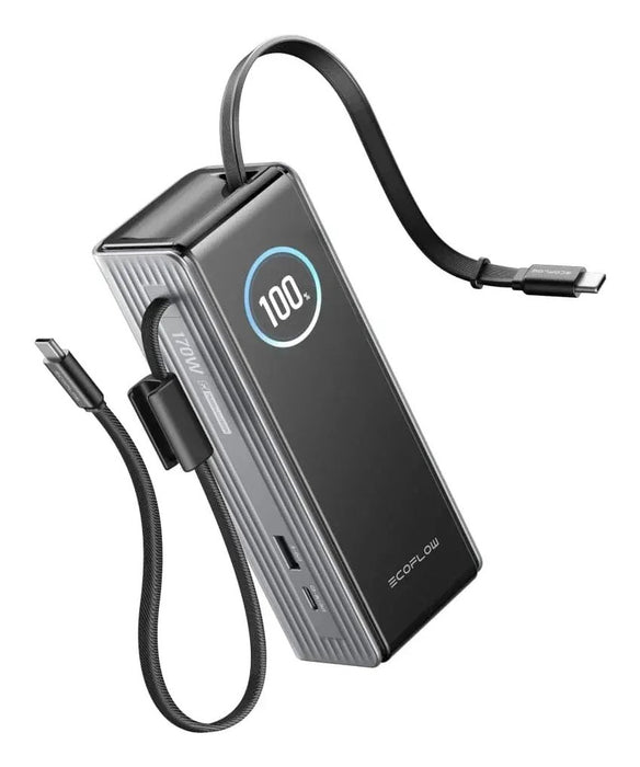 EAN 4895251653664 - EcoFlow EF-RAPID25K100W-S-EU batería externa 25000 mAh Negro, Plata imagen 2
