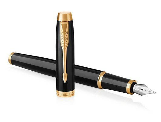 EAN 3501179316529 - Parker IM pluma estilográfica Sistema de carga por cartucho Negro, Oro 1 pieza(s) imagen 1