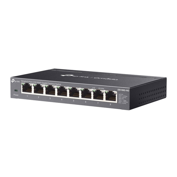 EAN 4895252507522 - TP-Link Omada DS108G-M2 switch No administrado 2.5G Ethernet (100/1000/2500) Negro imagen 3