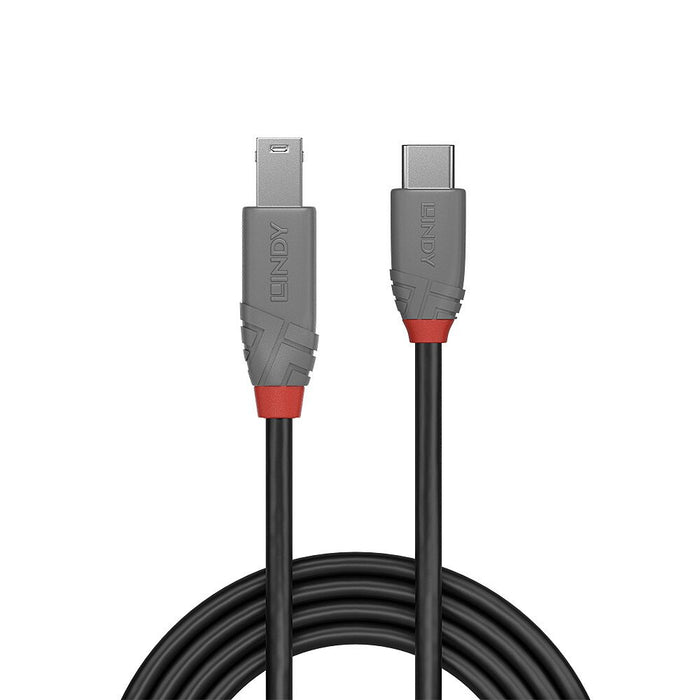 EAN 4002888366656 - Lindy 36665 cable USB USB 3.2 Gen 1 (3.1 Gen 1) 0,5 m USB C USB B Negro imagen 2