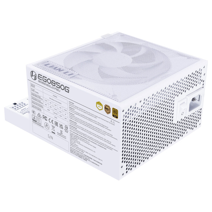 EAN 4718466016331 - Lian Li EG0850G unidad de fuente de alimentación 850 W 20+4 pin ATX ATX Blanco imagen 3