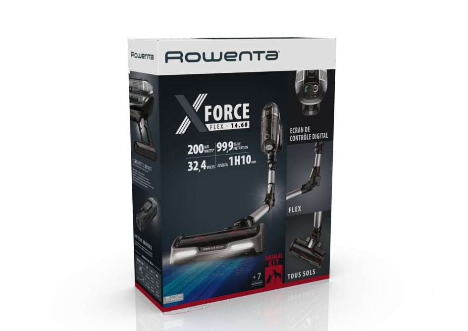 EAN 3221616004573 - Rowenta X-Force RH9958 Aspiradora escoba 2 en 1 Batería Secar HEPA Sin bolsa 0,9 L Negro, Gris imagen 16