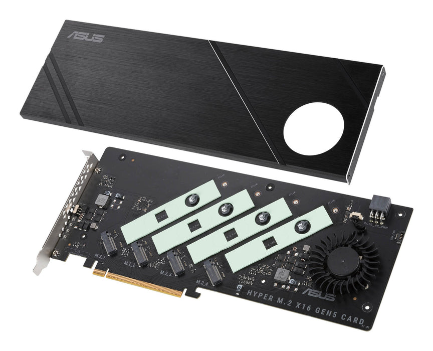 EAN 4711387353288 - ASUS Hyper M.2 x16 Gen5 Card tarjeta y adaptador de interfaz Interno imagen 6