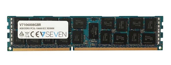 EAN 5050914959890 - V7 V7106008GBR módulo de memoria 1 x 8 GB 240-pin DIMM imagen 1