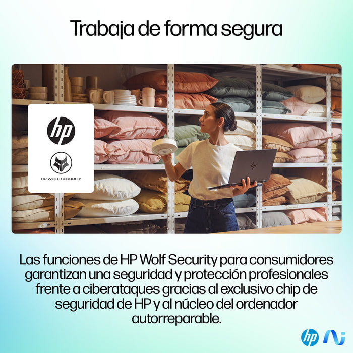 EAN 198828974846 - HP OmniBook Ultra Flip 14-fh0006ns Copilot+ PC Intel Core Ultra 7 258V 35,6 cm (14") Pantalla táctil 3K 32 imagen 10