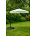 EAN 5907207224381 - Extralink Black Forest Garden Umbrella with Side Panels, Large 3m Beige Cantilever Sombrilla colgante Hex imagen 4