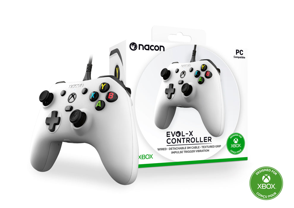 EAN 3665962022438 - NACON EVOL-X Blanco USB Gamepad PC, Xbox imagen 7