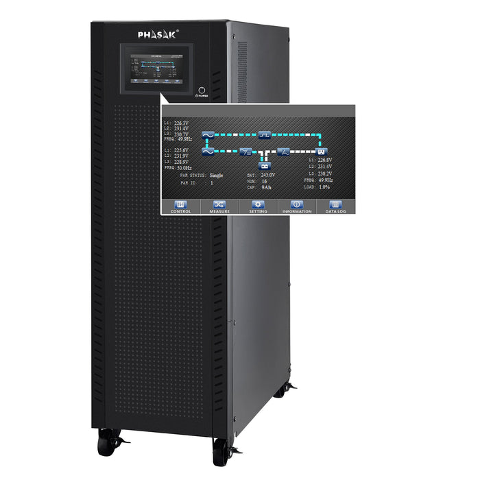 EAN 5605922021734 - Phasak PH 9283 sistema de alimentación ininterrumpida (UPS) Doble conversión (en línea) 30 kVA 30000 W 3  imagen 7