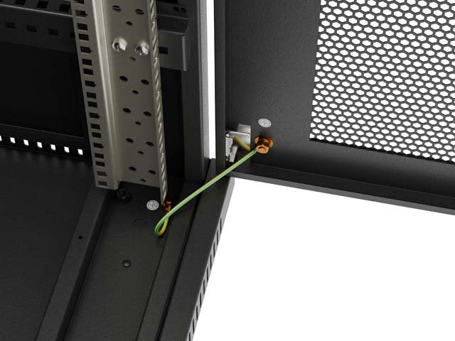 EAN 5901969447903 - Lanberg FF01-6824-23BL armario rack 24U Rack o bastidor independiente Negro imagen 11