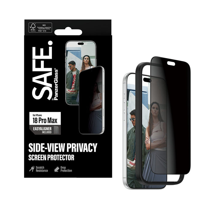 EAN 5715685043680 - PanzerGlass SAFE. by ® Privacy Screen Protector iPhone 2026 Pro Max | Ultra-Wide Fit m. EasyAligner Prote imagen 6