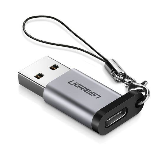 EAN 6957303855339 - Ugreen 50533 cambiador de género para cable USB A USB C Plata imagen 1