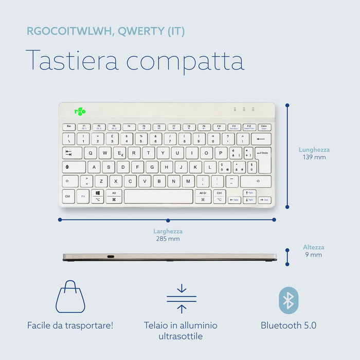 EAN 8719274491798 - R-Go Tools Compact Break teclado Oficina Italiano imagen 14