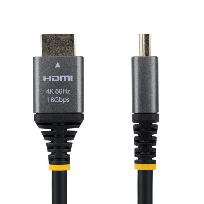 EAN 65030925068 - StarTech.com HDMMV5F cable HDMI HDMI tipo A (Estándar) Negro, Plata imagen 2