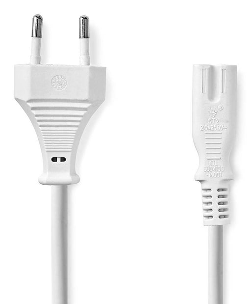 EAN 5412810427451 - Nedis CEGL11040WT30 cable de transmisión Blanco 3 m Enchufe tipo C IEC 320 imagen 1