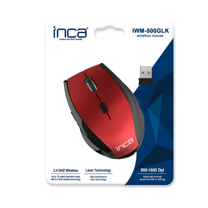 EAN 8697980469259 - Inca IWM-500GLK ratón Oficina RF inalámbrico imagen 5