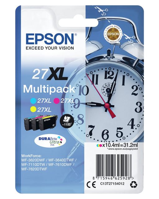EAN 8715946625935 - Epson Alarm clock C13T27154022 cartucho de tinta 1 pieza(s) Original Alto rendimiento (XL) Cian, Magenta, imagen 2