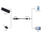 EAN 8716309075855 - Gembird USB mini/USB 0.15m cable USB USB 2.0 0,15 m Mini-USB B USB A Negro imagen 3